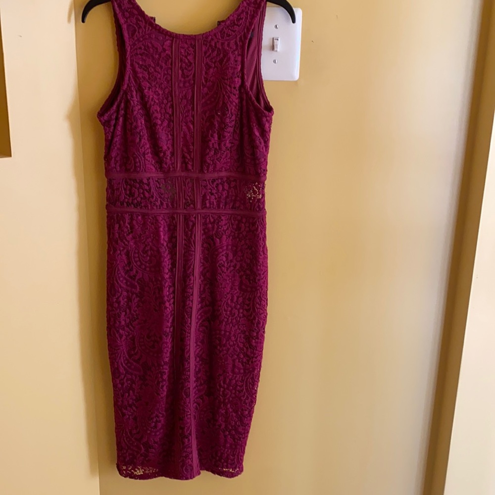 Material Girl Deep velvet color dress